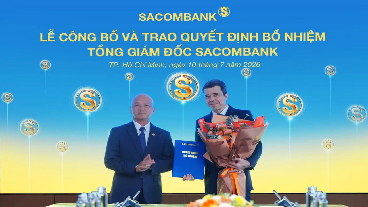 Sacombank bổ nhiệm ông Loic Faussier giữ chức tổng giám đốc