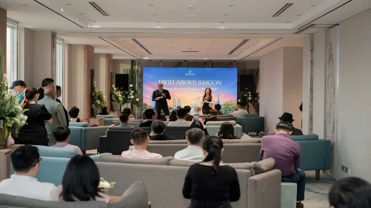Sheraton Saigon ra mắt Tầng 23, điểm hẹn mới trên tầng cao giữa lòng thành phố