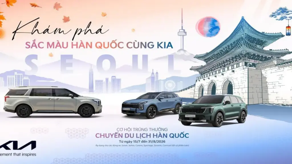 Sở hữu SUV Kia, khám phá Hàn Quốc