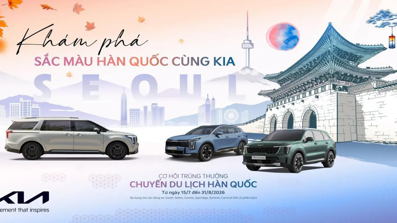 Sở hữu SUV Kia, khám phá Hàn Quốc