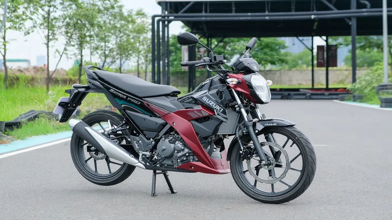 Suzuki Satria 2026 giá cao nhất 59 triệu đồng tại Việt Nam