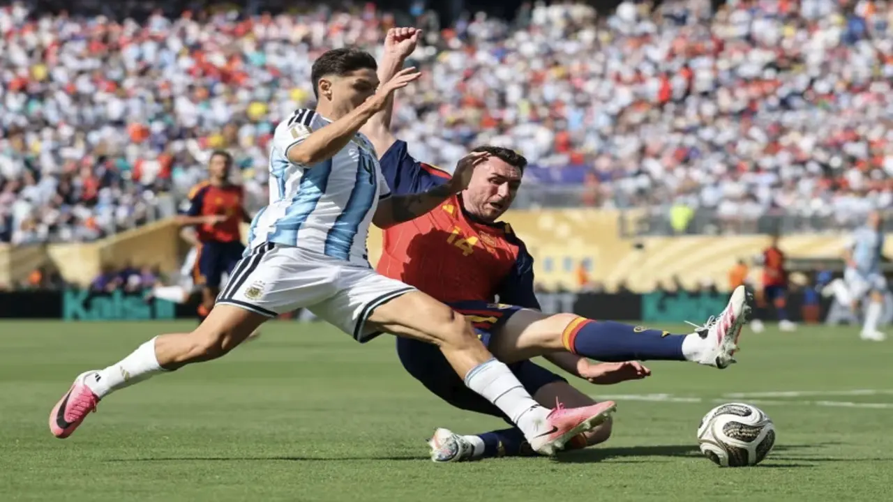 Tây Ban Nha 0-0 Argentina (Hiệp 2): Áp lực dồn dập
