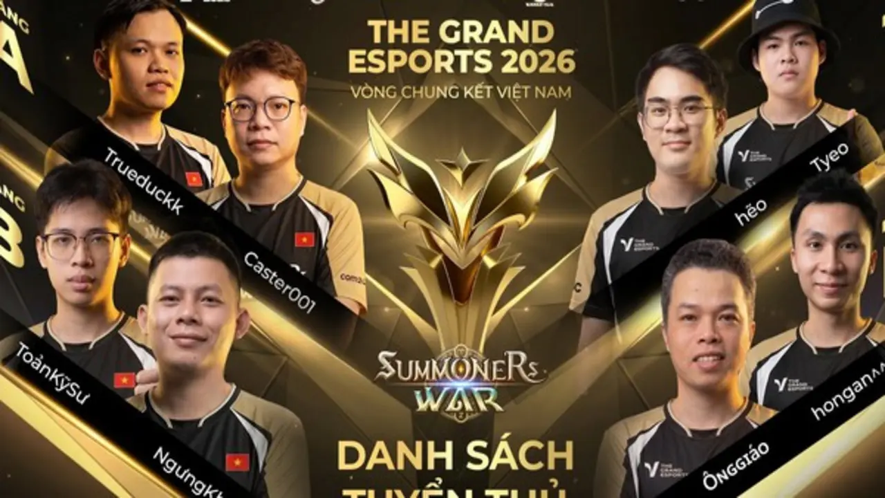 The Grand Esports 2026: Ngày hội của cộng đồng thể thao điện tử Việt Nam