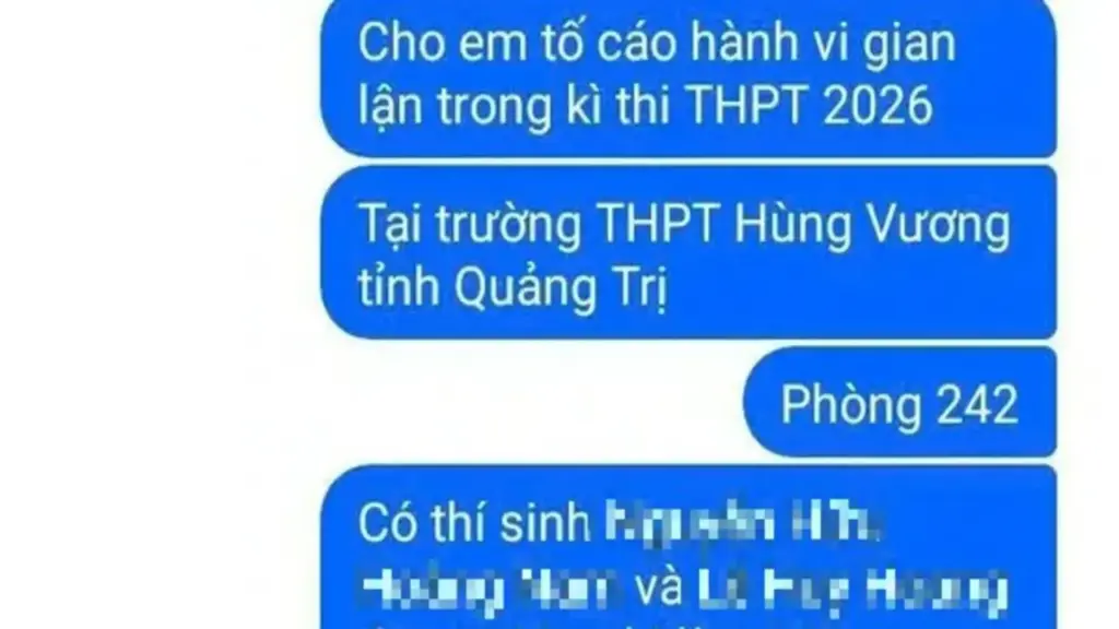 Thêm vụ tố cáo gian lận kỳ thi tốt nghiệp THPT, Quảng Trị tiếp tục kiểm tra