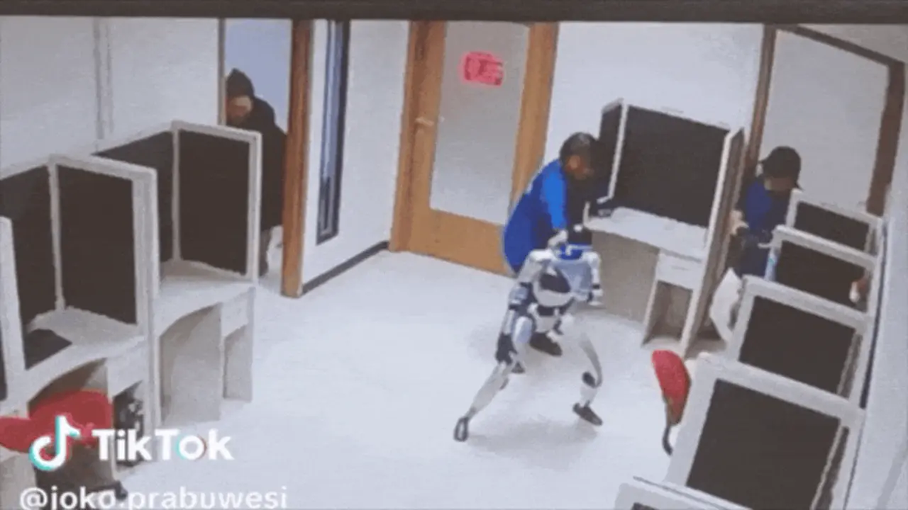 Thực hư vụ robot hình người 'làm loạn trong phòng'