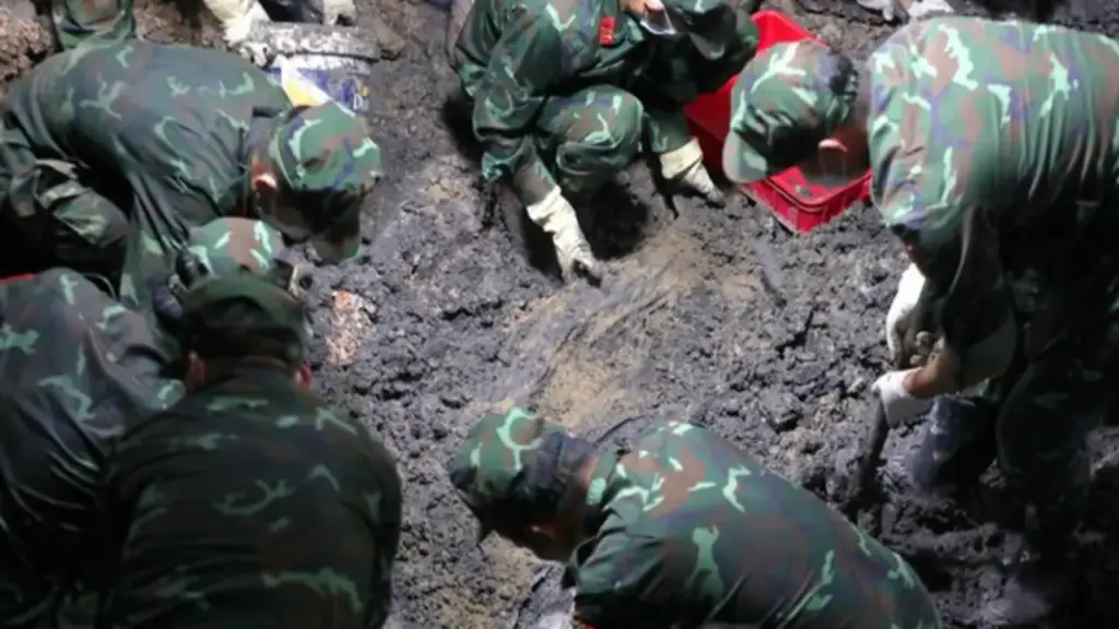 Tìm thấy thêm 20 hài cốt liệt sĩ, phát hiện 1 bộ tập thể tại công viên Lê Thị Riêng