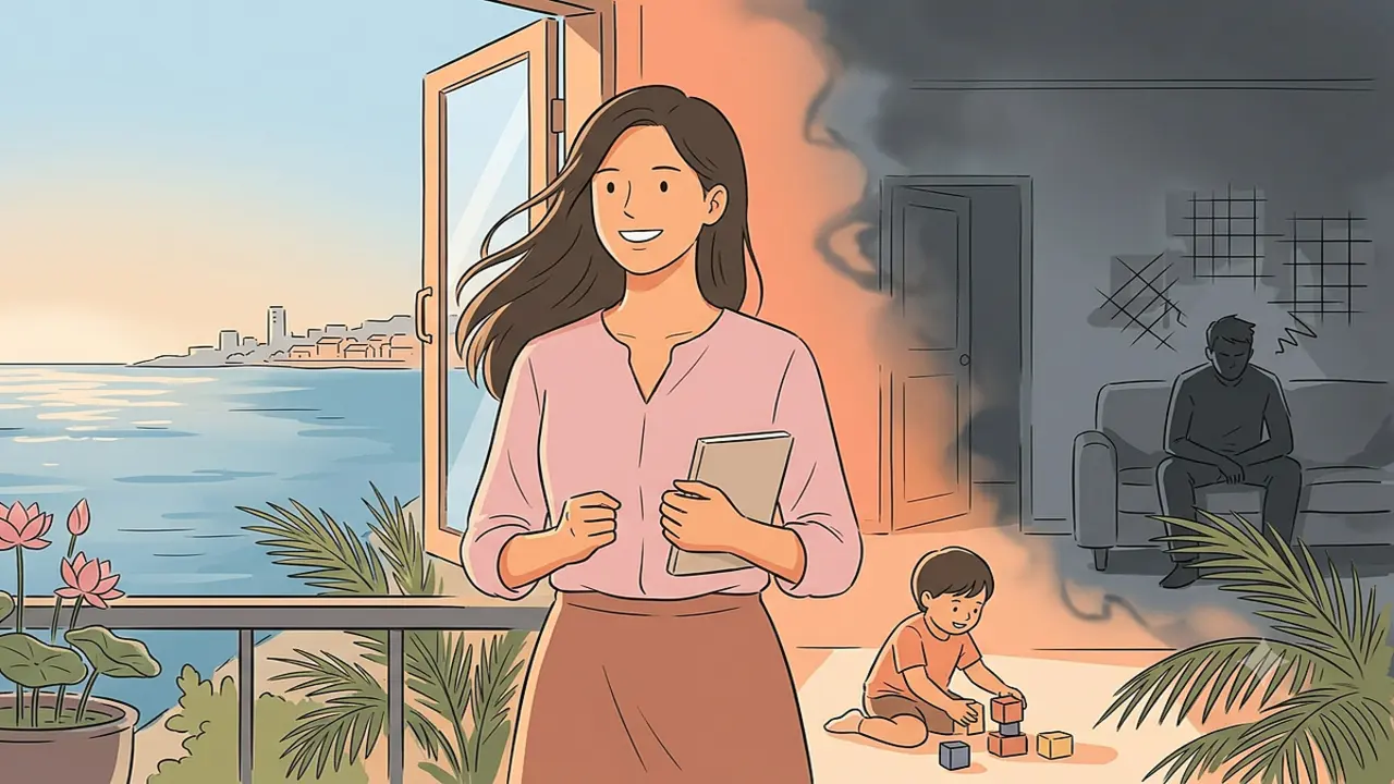 Tôi có tiền, việc tốt, có con, không lý gì phải chịu bộ mặt hằm hằm của chồng