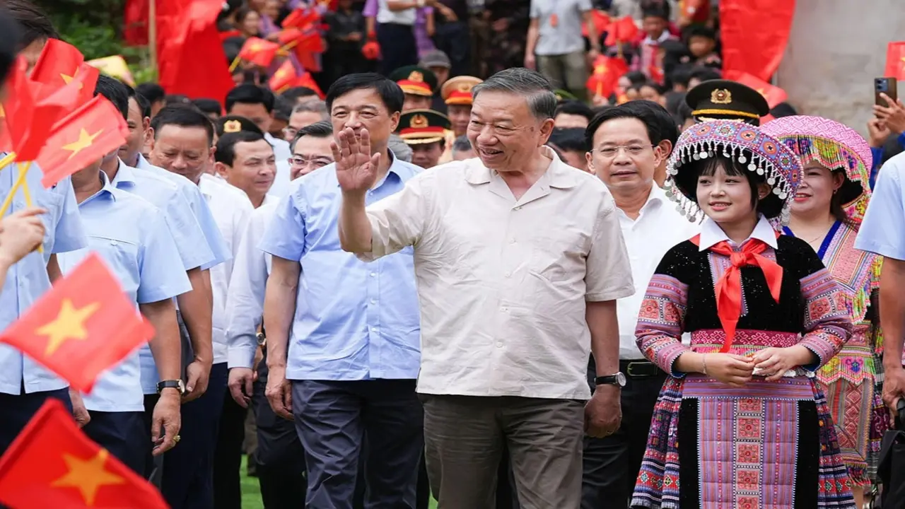 Tổng Bí thư, Chủ tịch nước dự Ngày hội toàn dân bảo vệ an ninh Tổ quốc