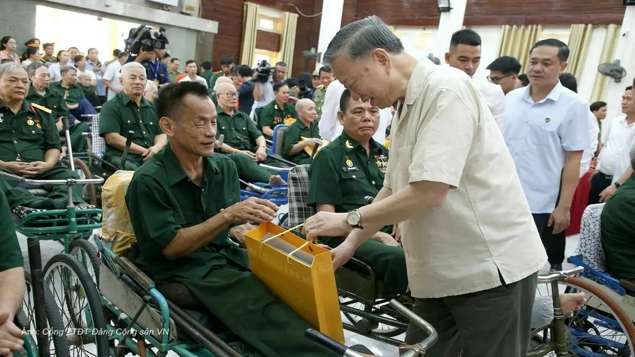 Tổng Bí thư, Chủ tịch nước: Tri ân người có công là thước đo nhân văn của chế độ