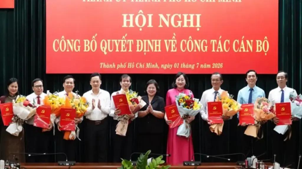 TP.HCM bổ nhiệm lãnh đạo các đơn vị thuộc Báo và phát thanh, truyền hình