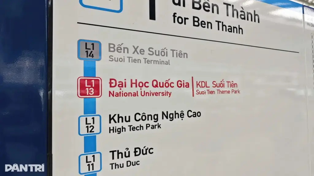 TPHCM lấy ý kiến người dân về tên ga metro