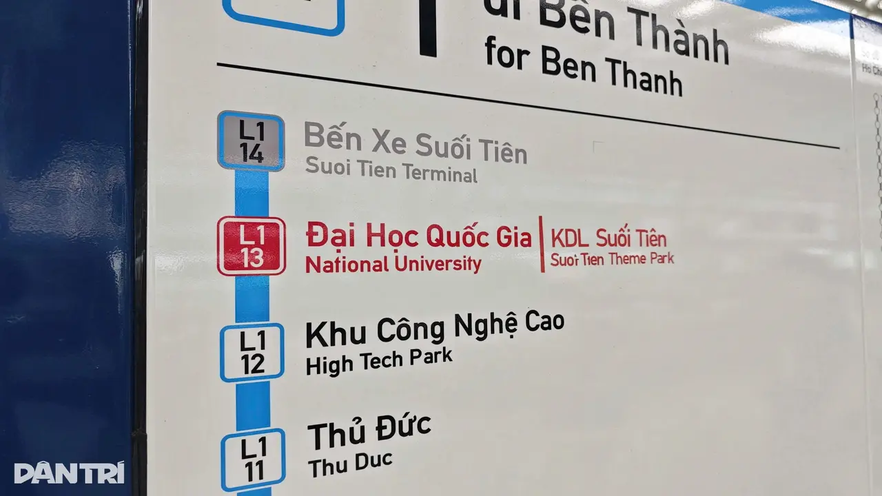 TPHCM lấy ý kiến người dân về tên ga metro