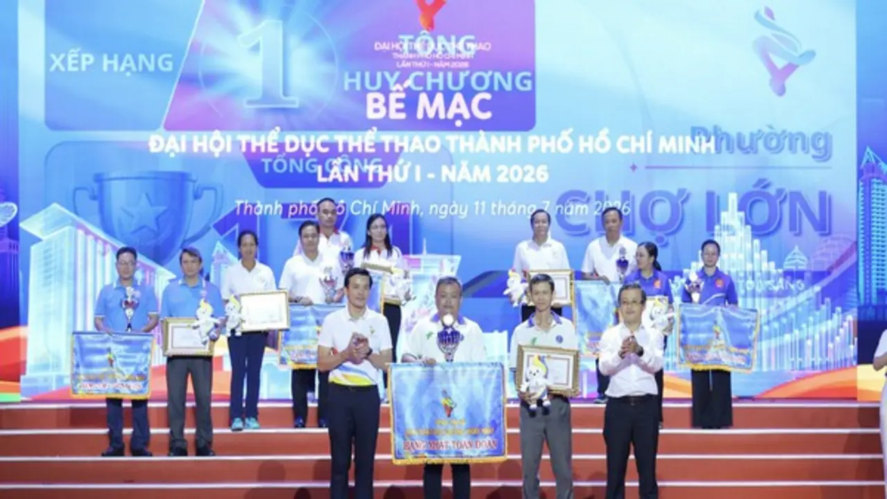 TP.HCM tổ chức thành công Đại hội TDTT quy mô lớn nhất từ trước đến nay