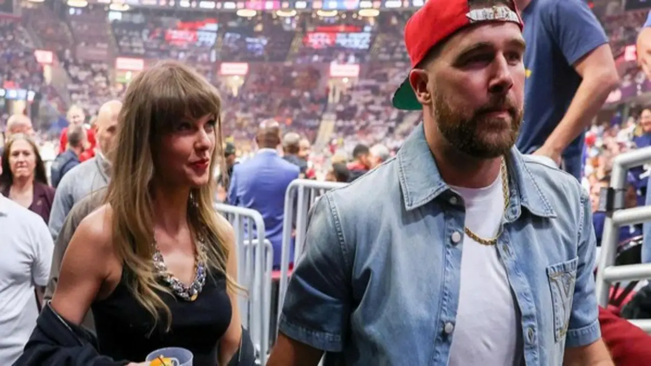 Travis Kelce xảy ra mâu thuẫn với đội ngũ an ninh bảo vệ Taylor Swift