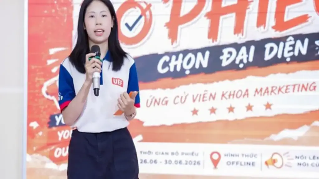 Trở thành thủ lĩnh sinh viên tiêu biểu của trường khi mới là sinh viên năm nhất