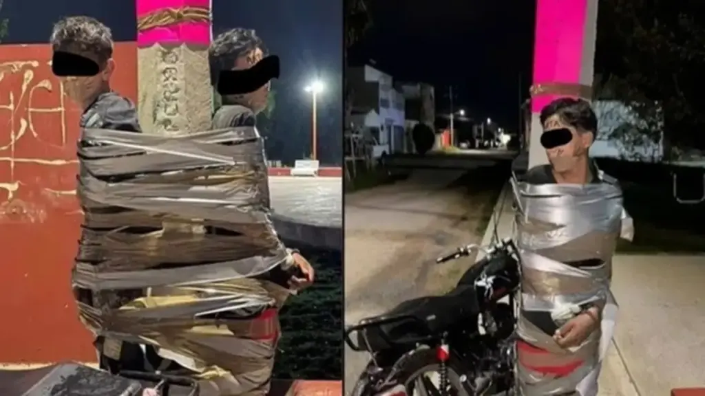 Tự bắt trộm rồi trói vào cột đèn, người đàn ông nhận cái kết "không ai ngờ tới"