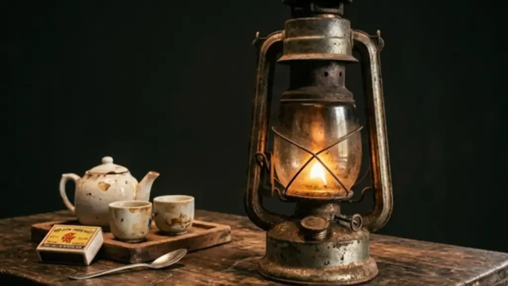 Từ chiếc đèn bão của bà...