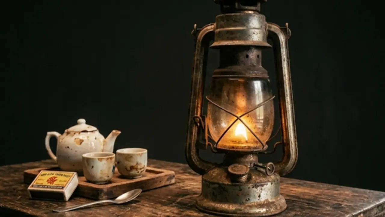 Từ chiếc đèn bão của bà...