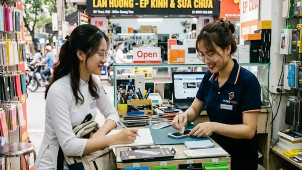 Vai trò lớp phủ chống dầu trên miếng dán màn hình