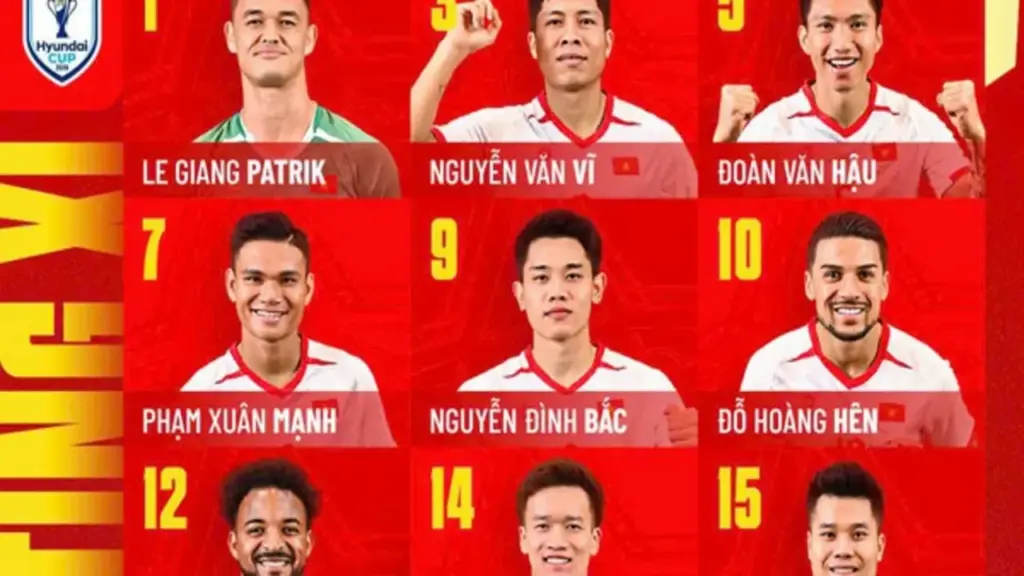 Việt Nam đấu Timor Leste: Đình Bắc sát cánh Hoàng Hên và Xuân Son, Tài Lộc không được đăng ký