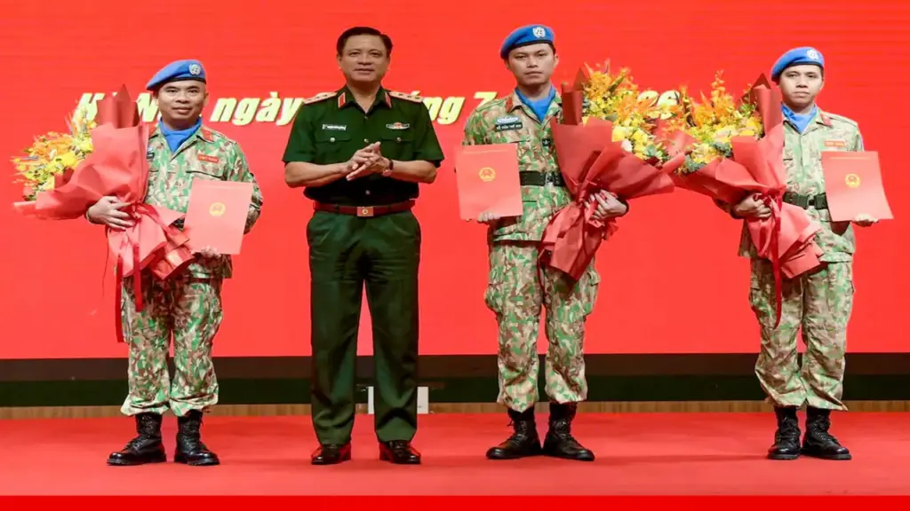 Việt Nam lần đầu có sĩ quan đảm nhiệm vị trí cấp cao tại phái bộ LHQ