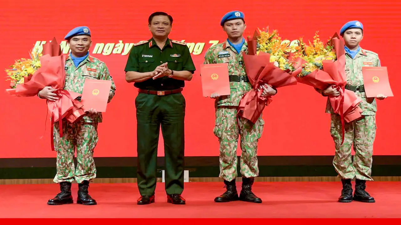 Việt Nam lần đầu có sĩ quan đảm nhiệm vị trí cấp cao tại phái bộ LHQ