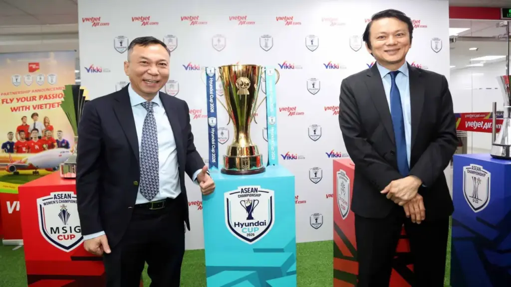 Vietjet trở thành đối tác Hàng không của ASEAN Cup 2026