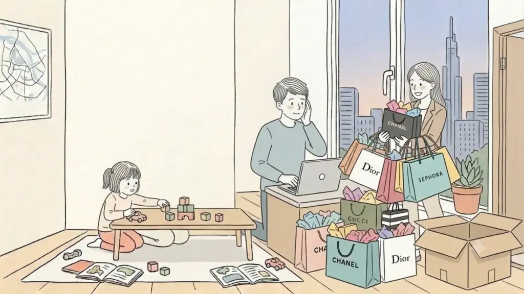 Vợ chi tiêu hoang phí từ khi kinh tế khá hơn