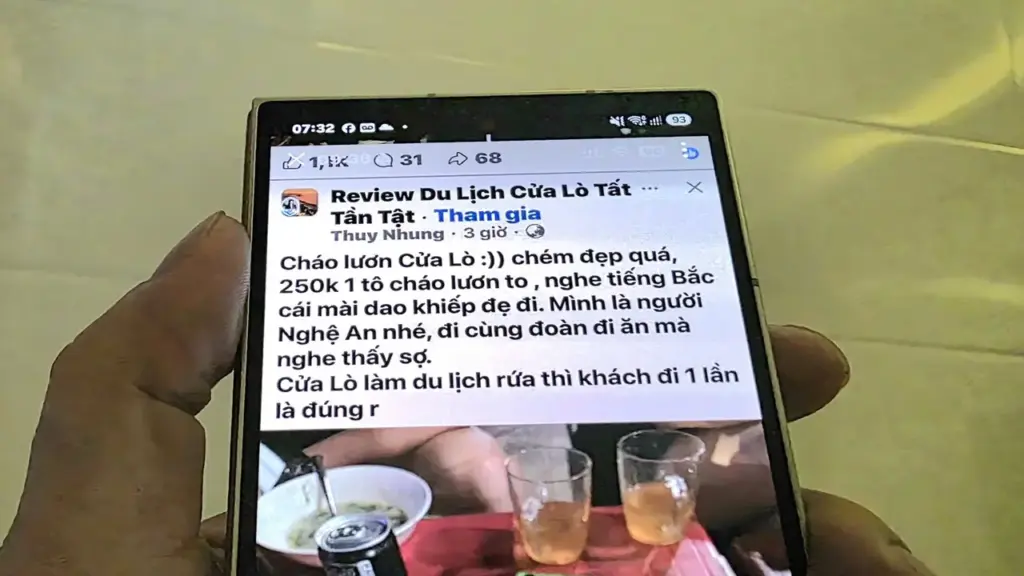 Vụ bát cháo lươn giá 250.000 đồng: Chủ quán ở Cửa Lò nói gì?