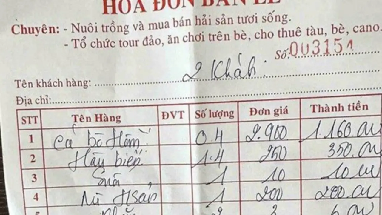 Vụ cá bò hòm 2,9 triệu đồng/kg: Vì sao nhà hàng nổi ở Nha Trang bị phạt?
