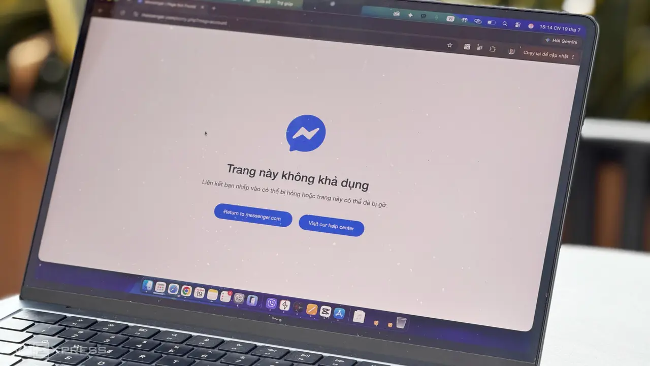Website Facebook, Messenger gặp sự cố diện rộng