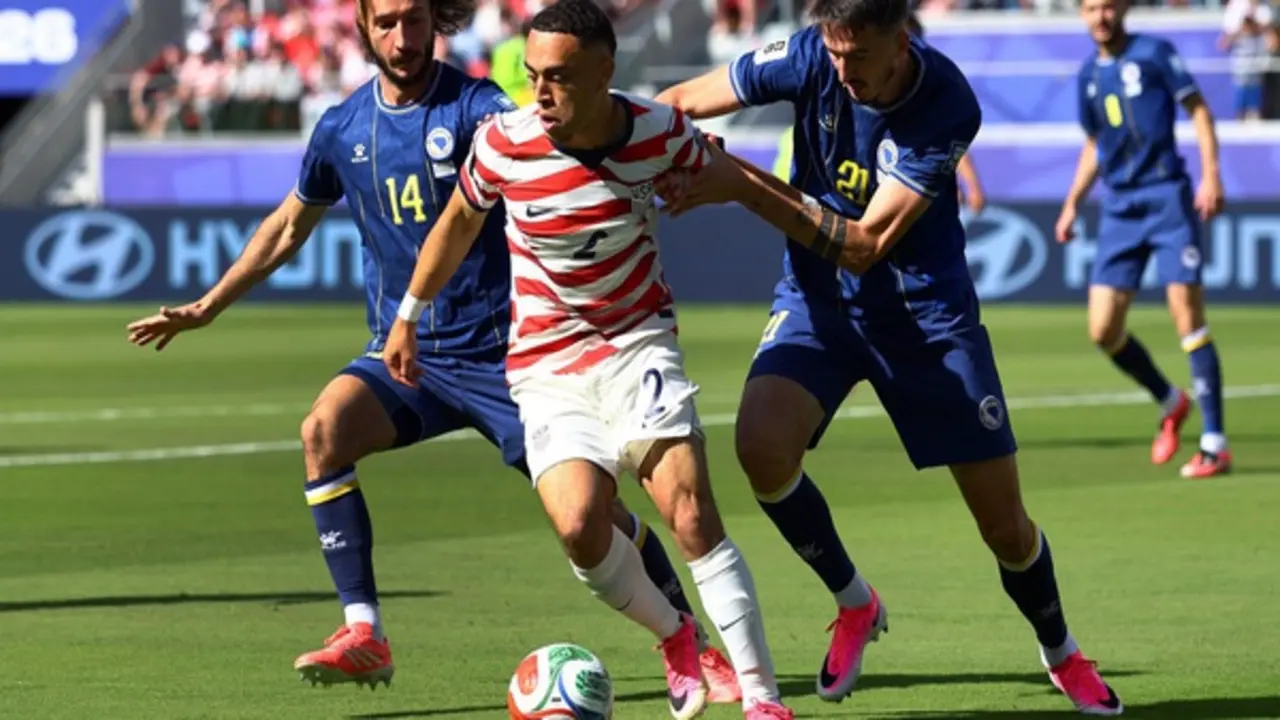 World Cup 2026, Mỹ 0-0 Bosnia & Herzegovina: Balogun bị từ chối bàn thắng