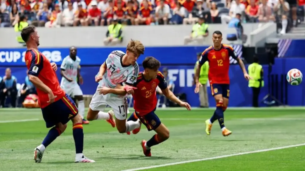 World Cup 2026, Tây Ban Nha 1-1 Bỉ: Ketelaere đánh đầu san bằng tỷ số