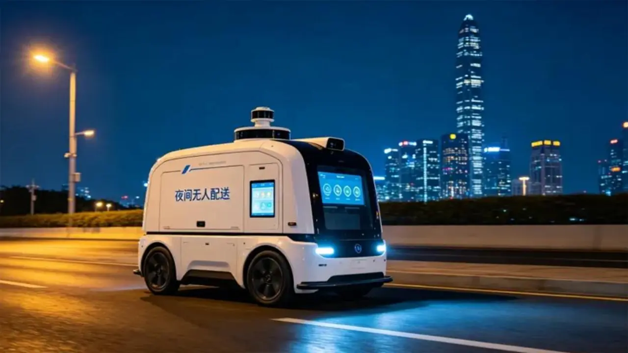 Xe tự lái chạy xuyên đêm - giải pháp logistics tối ưu của Trung Quốc