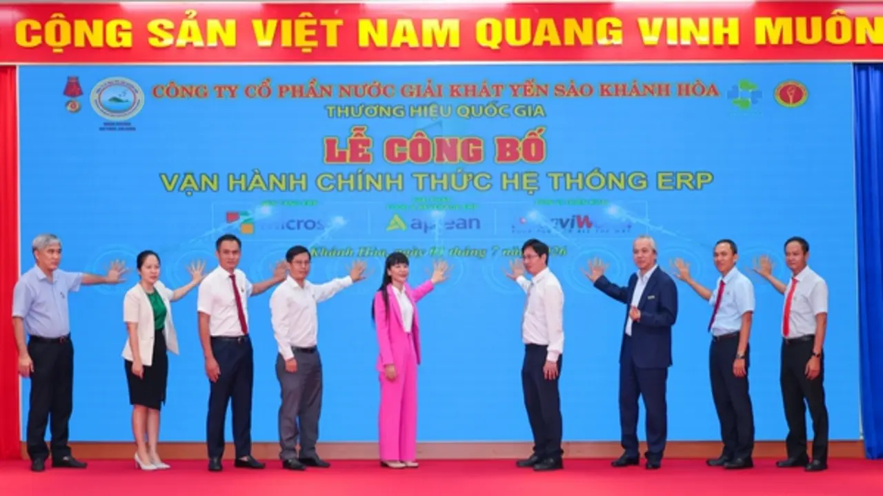 Yến sào Khánh Hòa vận hành hệ thống ERP, thúc đẩy chuyển đổi số trong quản trị doanh nghiệp